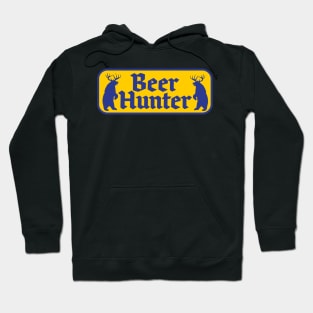 Beer Hunter Yellow-Blue Hoodie